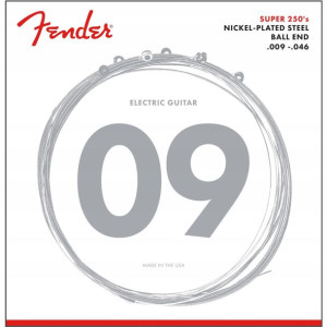 Struny do gitary elektrycznej Fender 250LR 09-46