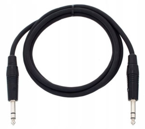 Kabel przewód sygnałowy Jack - Jack 6,3 mm 1,5 m