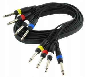 Kabel wieloparowy multicore Jack 6,3 mm 3 m