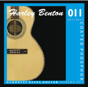 Struny do gitary akustycznej Harley Benton 011