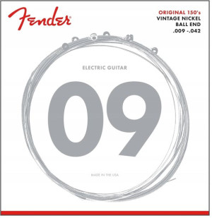 Struny do gitary elektrycznej Fender 150L 09-42