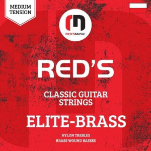 Struny do gitary klasycznej Red's Music ELITE BRAS