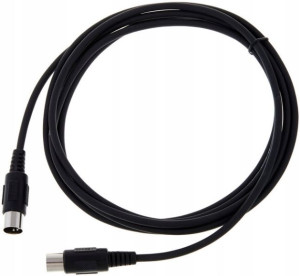 Kabel przewód MIDI 5 pin 3 m the sssnake