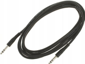 Kabel przewód sygnałowy Jack - Jack 6,3 mm 3 m