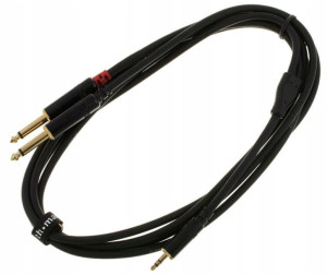 Kabel przewód sygnałowy mini Jack - Jack 6,3 mm 1,