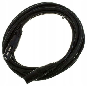 Kabel przewód DMX XLR 5 m pro snake 110 Ohm 3 pin