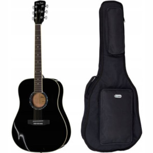 Gitara akustyczna Harley Benton D-120BK pokrowiec
