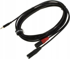 Kabel przewód sygnałowy mini Jack - XLR 3 m