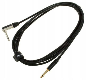 Kabel instrumentalny Jack prosty - Jack kątowy 3 m