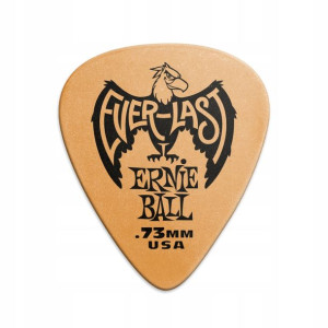 Kostka Ernie Ball Everlast 0,73 mm EB9190 pomarańc