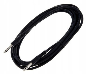 Kabel przewód sygnałowy Jack - Jack 6,3 mm 5 m
