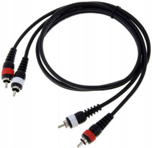 Kabel audio 2x RCA 2x RCA 1 M the sssnake