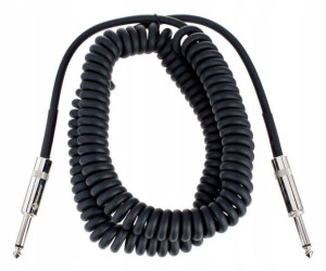 Kabel instrumentalny JACK mono gitara 4m Spirala