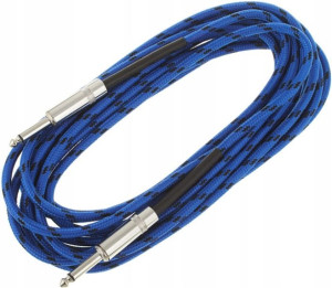 Kabel przewód instrumentalny Jack 6,3 mm 6 m sznur