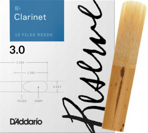 Stroik klarnet Bb 3 Rico RESERVE Daddario
