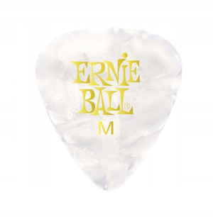 Kostka do gitary Ernie Ball Medium biała