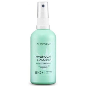 Aloesove, aloesowy hydrolat na twarz, ciało i włosy, 100 ml