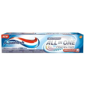 Aquafresh All In One Protection Whitening, pasta do zębów, 100 ml