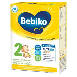 Bebiko 2, mleko następne po 6 miesiącu, proszek, 600 g