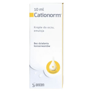 Cationorm, krople do oczu, 10 ml