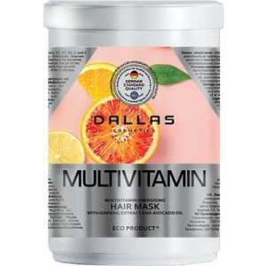 Dallas Cosmetics Multivitamin, maska ??do włosów, 1 l