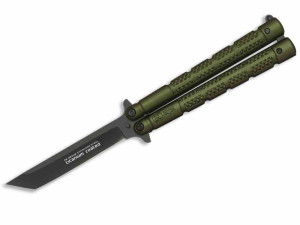 Nóż motylek K25 36249 Balisong Green