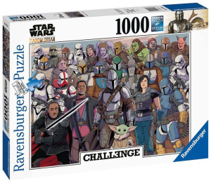 Ravensburger Puzzle 2D 1000 elementów: Star Wars Baby Yoda  16770