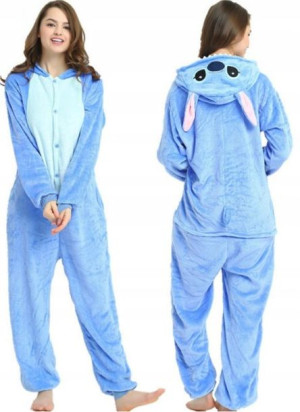 Stitch Sticz Kigurumi Piżama Dres Strój 152-158 S