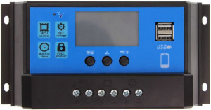 Regulator Ładowania 40A 12V 24V Kontroler Solarny