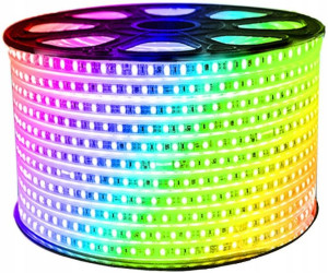 Taśma LED RGB 230V 5050 1M Wodoodporna Pas Wąż