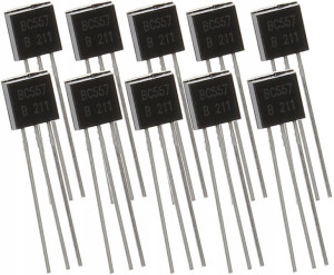 Tranzystor BC557 PNP Arduino 10szt
