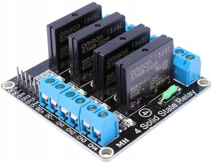 Przekaźnik SSR ARDUINO 4 Kanały Wysoki Stan