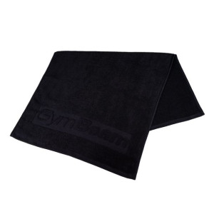 Ręcznik fitness czarny 50x90cm - GymBeam