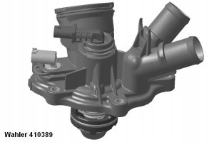 WAHLER 410389.103D Termostat, żrodek chłodzący