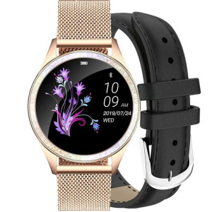 Zegarek G. ROSSI  SMARTWATCH - złoty + czarny pasek