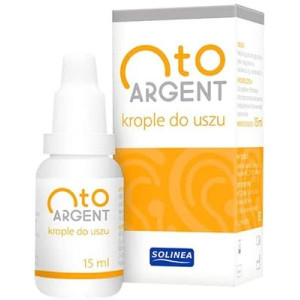 Otoargent, krople do uszu, 15 ml