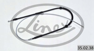 LINEX 35.02.38 Cięgno, hamulec postojowy