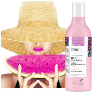 So Flow olej do włosów wysokoporowatych o zapachu ARBUZA 150ml
