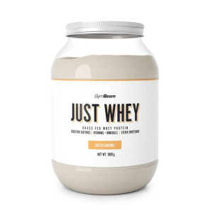 BIAŁKO SŁONY KARMEL serwatkowe Just Whey - GymBeam