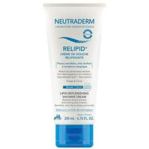 Neutraderm Relipid+, krem do mycia twarzy i ciała, skóra wrażliwa,  200 ml