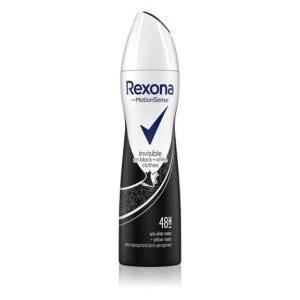 Rexona Invisible On Black+White Clothes, antyperspirant dla kobiet, 150 ml