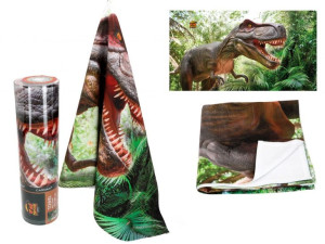 Ręcznik Mały Prehistoric World Of Dinosaurs Carmani