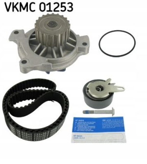 VKMC 01253 SKF Pompa wodna + zestaw paska rozrządu