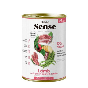 Dibaq Sense Mokra Karma Dla Psów Wszystkich Ras z Jagnięciną 380 g