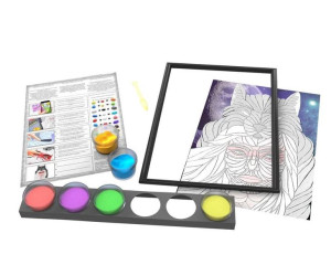 Obrazek Malowanie Gliną Wilk  DIY 70077