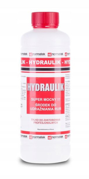 Hydraulik Środek Udrażnianie Rur Płyn Mocny 1l Supercena