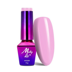 141 Lakier Hybrydowy Molly Lac 5ml Flamingo Florale