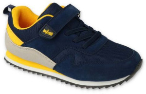 Befado Buty sportowe granatowe żółte r. 28 516x218