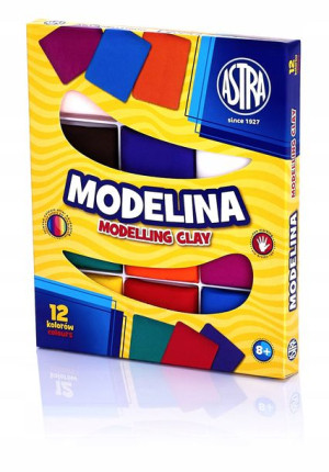 Modelina 12 kolorów Astra 304110001
