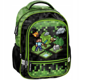 Paso Plecak szkolny minecraft gra piksele 1-3k